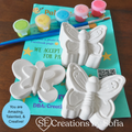 BUTTERFLY BEAUTIES SET Plaster Paint Kit 🦋