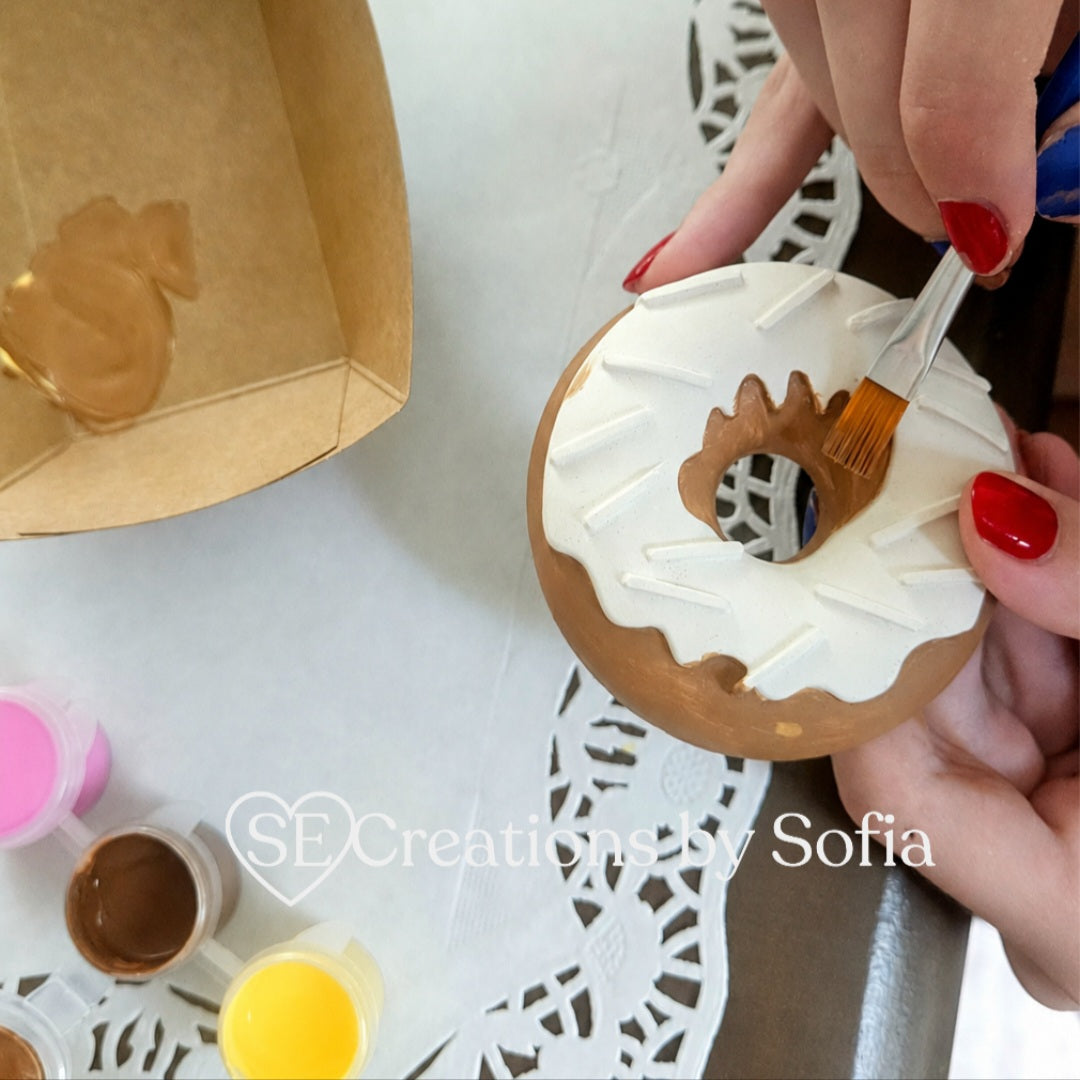 Double DONUT🍩 ~Set of 2~ PLASTER PAINT KIT