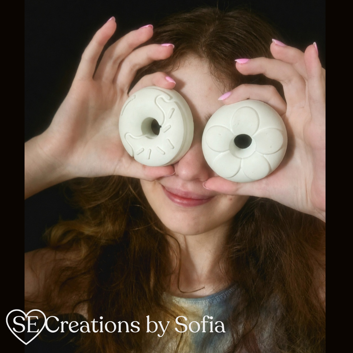 Double DONUT🍩 ~Set of 2~ PLASTER PAINT KIT